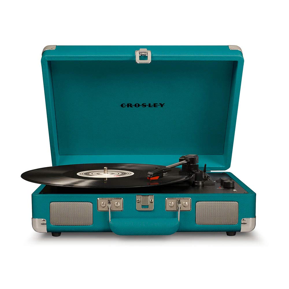 CRUISER DELUXE TURNTABLE - TEAL-CH