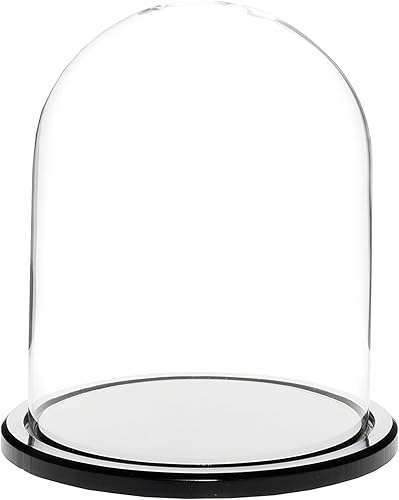 Miniatura 5 de Plymor Mini campana de cristal en forma de domo para exhibición, de 1.85 x 2.875 pulgadas