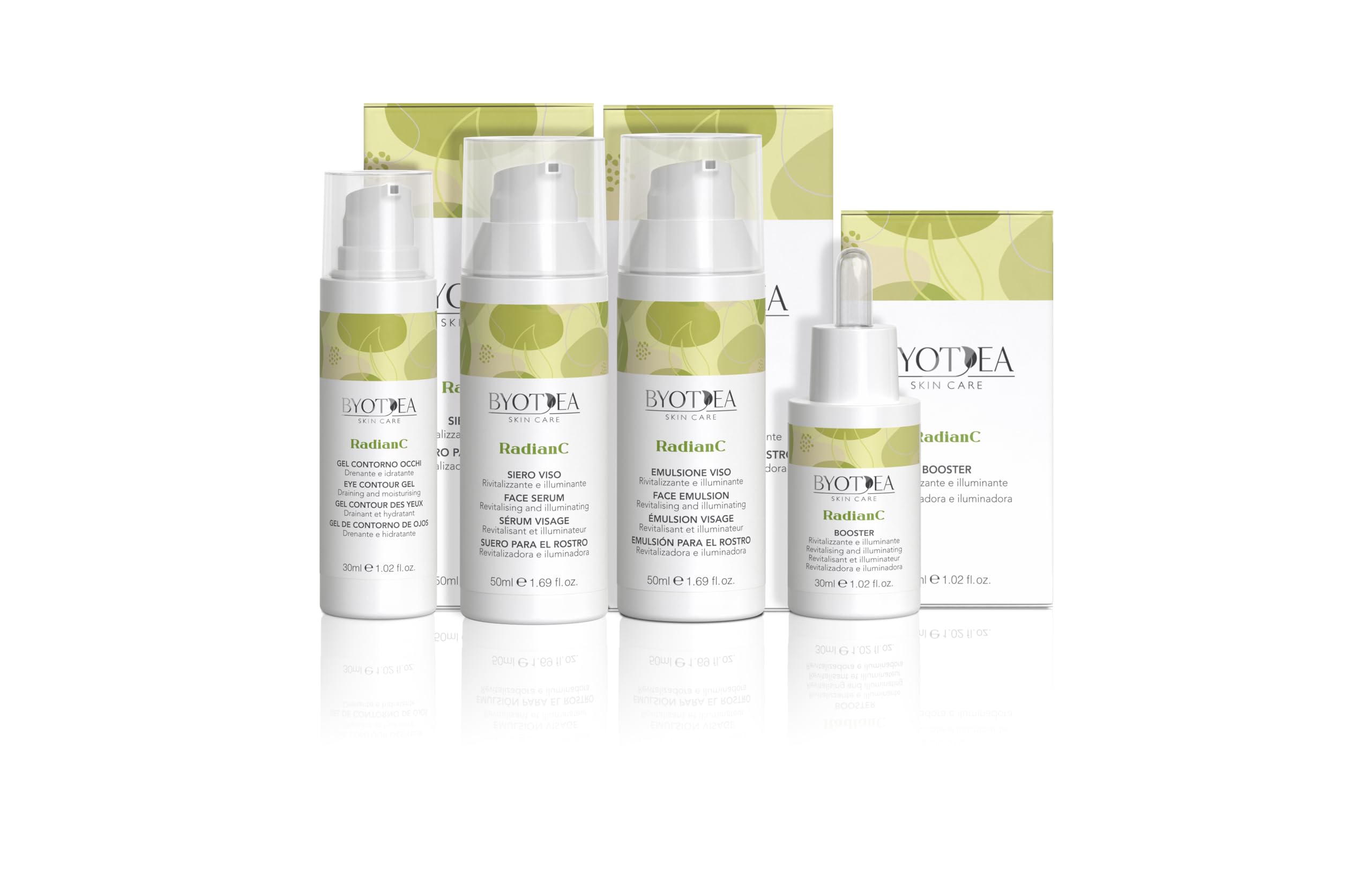Byotea Gel Contorno Occhi Drenante e Idratante 30ml | con Vitamine A e C