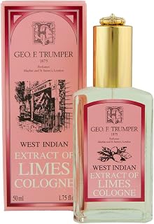 Geo F.Trumper West Indian Extract Of Limes Cologne Glass Atomiser Bottle 50ml