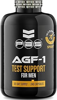 Nutrition AGF-1 Test Support Supplements for Men Supports with D-Aspartic Acid, L-Carnitine Tartrate, 30 Day Supply