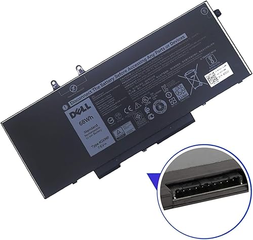 Miniatura 2 de DELL 4GVMP - Batería de repuesto para laptop Dell Latitude 5400 5500 Precision 3540 3550 Inspiron 759075917791 2 en 1 P84F P84F001 P42E P42E001