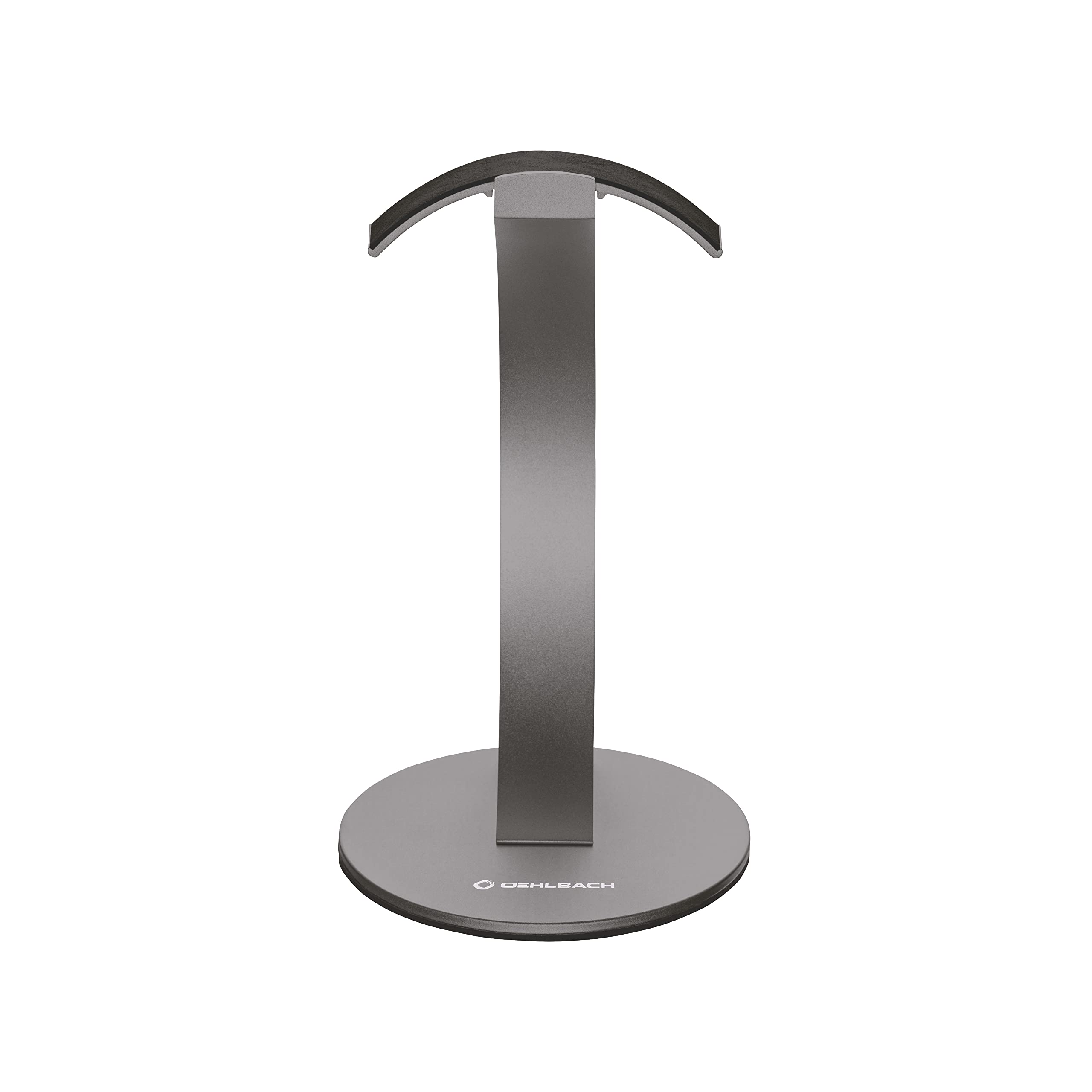 OEHLBACH ALU Style - Soporte de Auriculares diseño Exclusivo (Aluminio anodizado, Almacenamiento de Materiales para los Auriculares) Lunar Grey