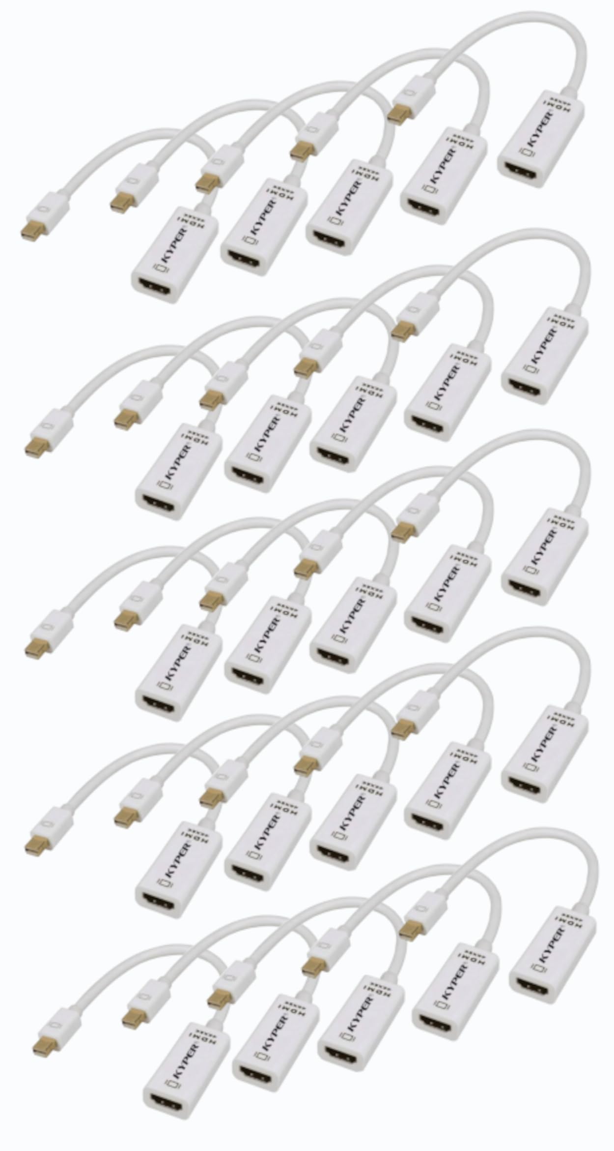 Adaptateur Mini DisplayPort vers HDMI 4K convertisseur Thunderbolt Mac mini Surface Pro 3