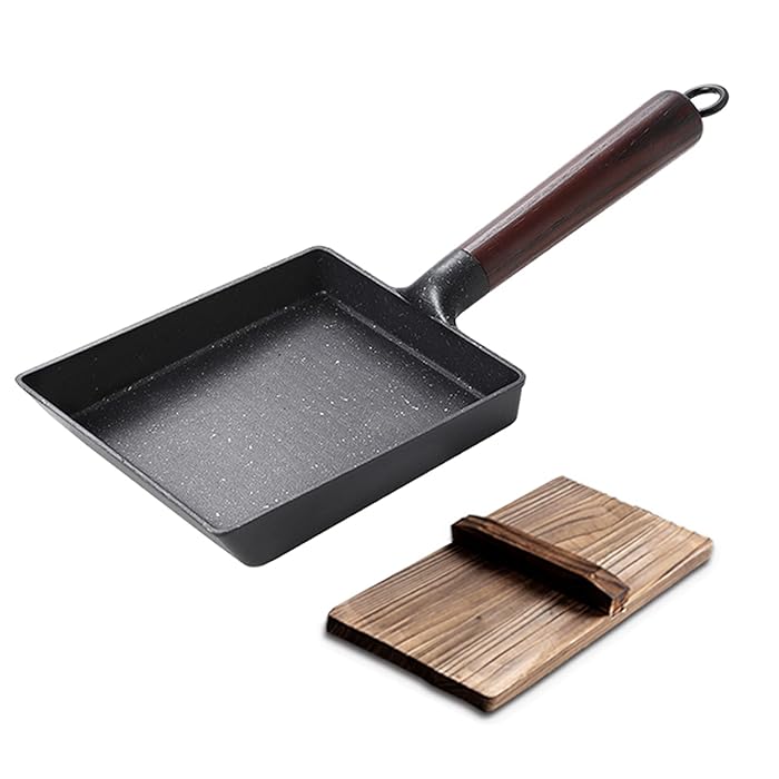 Buy Tamagoyaki Omelette Pan Mini Frying Pan Cast Iron Rectangle