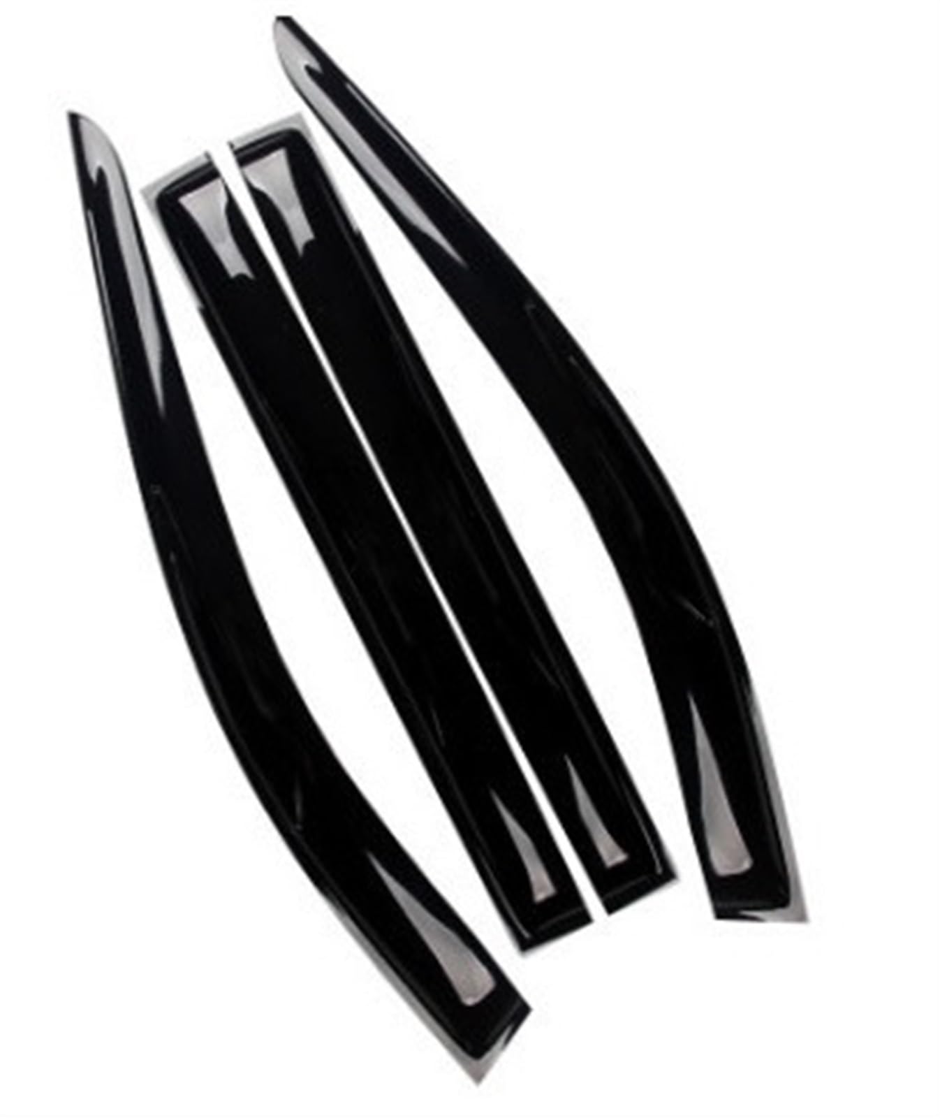 Car Styling Side Window Visors Cover Rain Eyebrow Guards Wind Deflectors Trim for Mazda CX-3 2016 2017-2019