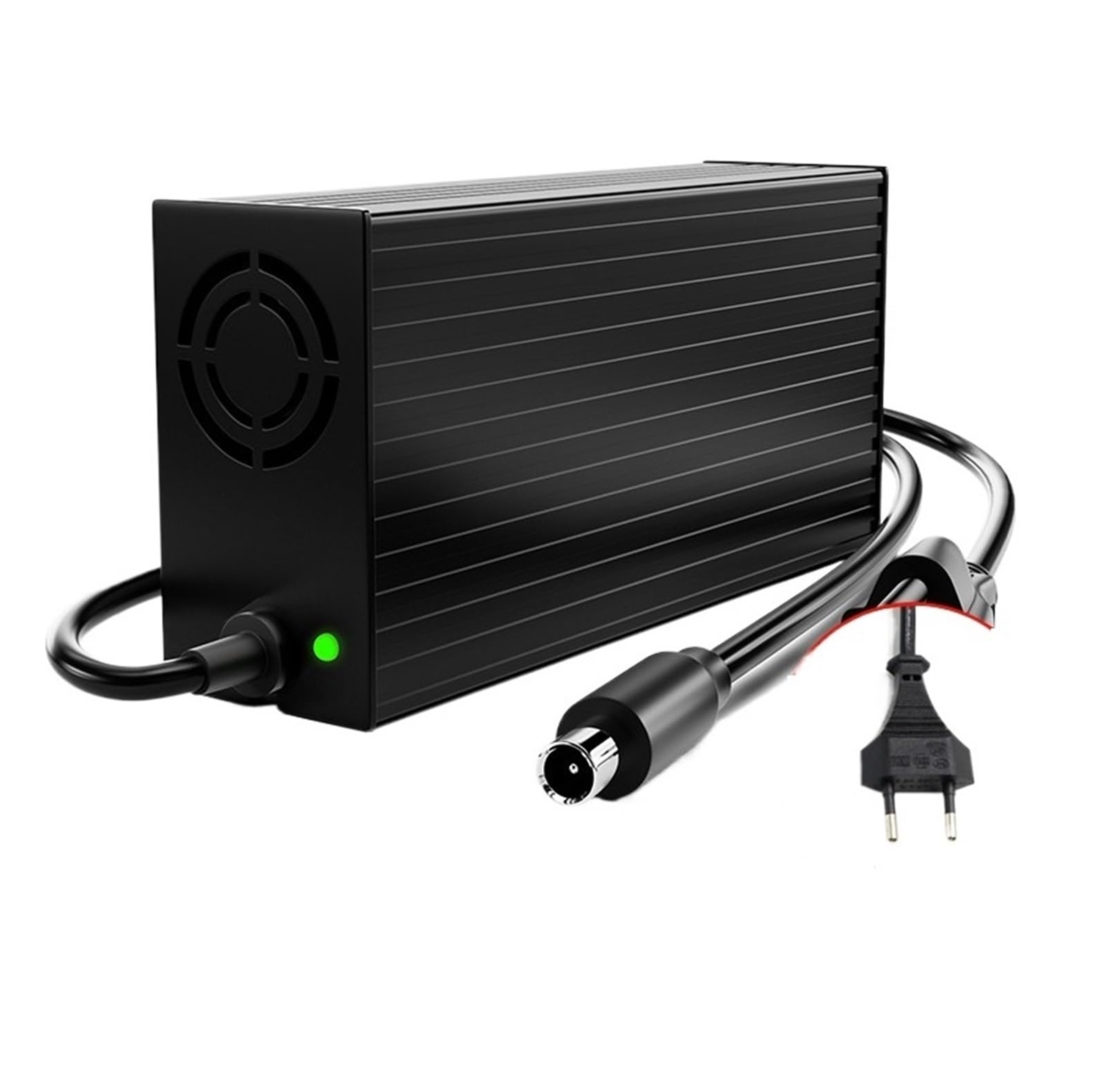 Cargador rápido de 42 V y 5 A, adaptador de corriente for batería de 36 V, compatible con scooters Segway Ninebot MAX G2 G65 G30 G30P G30LP E2 Pro F2 F2 Plus F2 Pro.(42V 5A Charger EU)