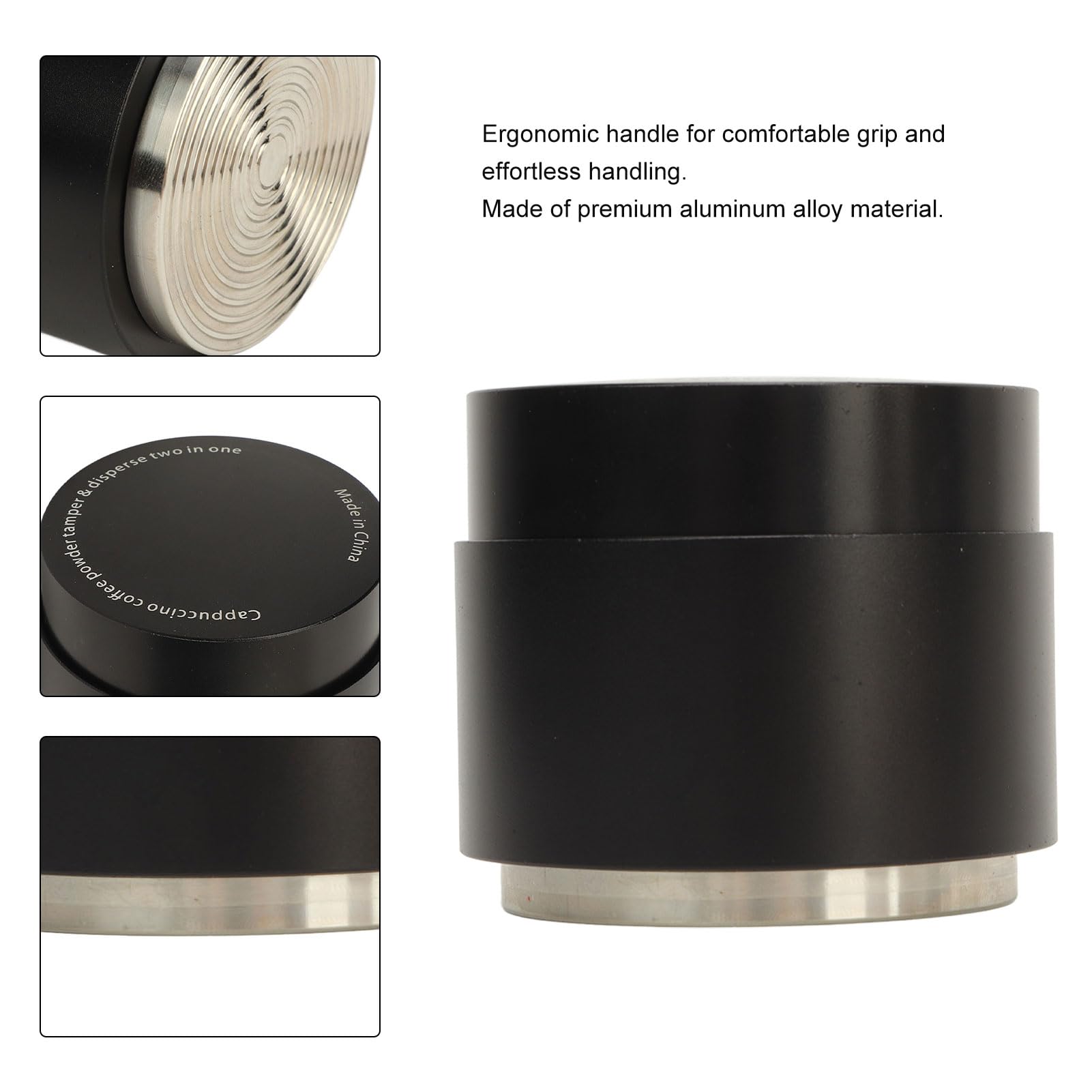 Distribuidor Y Manipulador De Espresso, Distribuidor De Café, Manipulador De Espresso, Manipulador De Café 3 En 1, Herramienta De Martillo Distribuidor De Prensa Eléctrica(51mm-Fondo roscado)