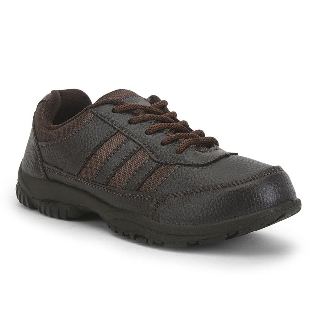 GLJ CLASSMATE Boys Dav Brown School Shoes Shoe Lace with Lightweight Sole 1268 Bn Size 8 UK (B0C59C6R44) Amazon Price History, Amazon Price Tracker