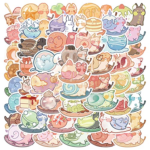 Zepitniy 50 Piezas Stickers Aesthetic Kawaii Sticker Set（Vinilo-Modelo de...