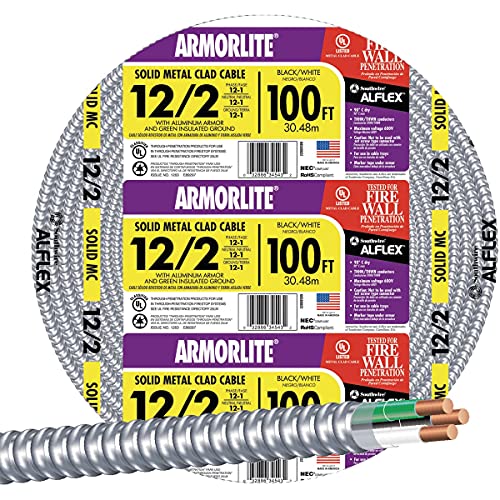 Southwire 12/2 MC Cable 100Ft
