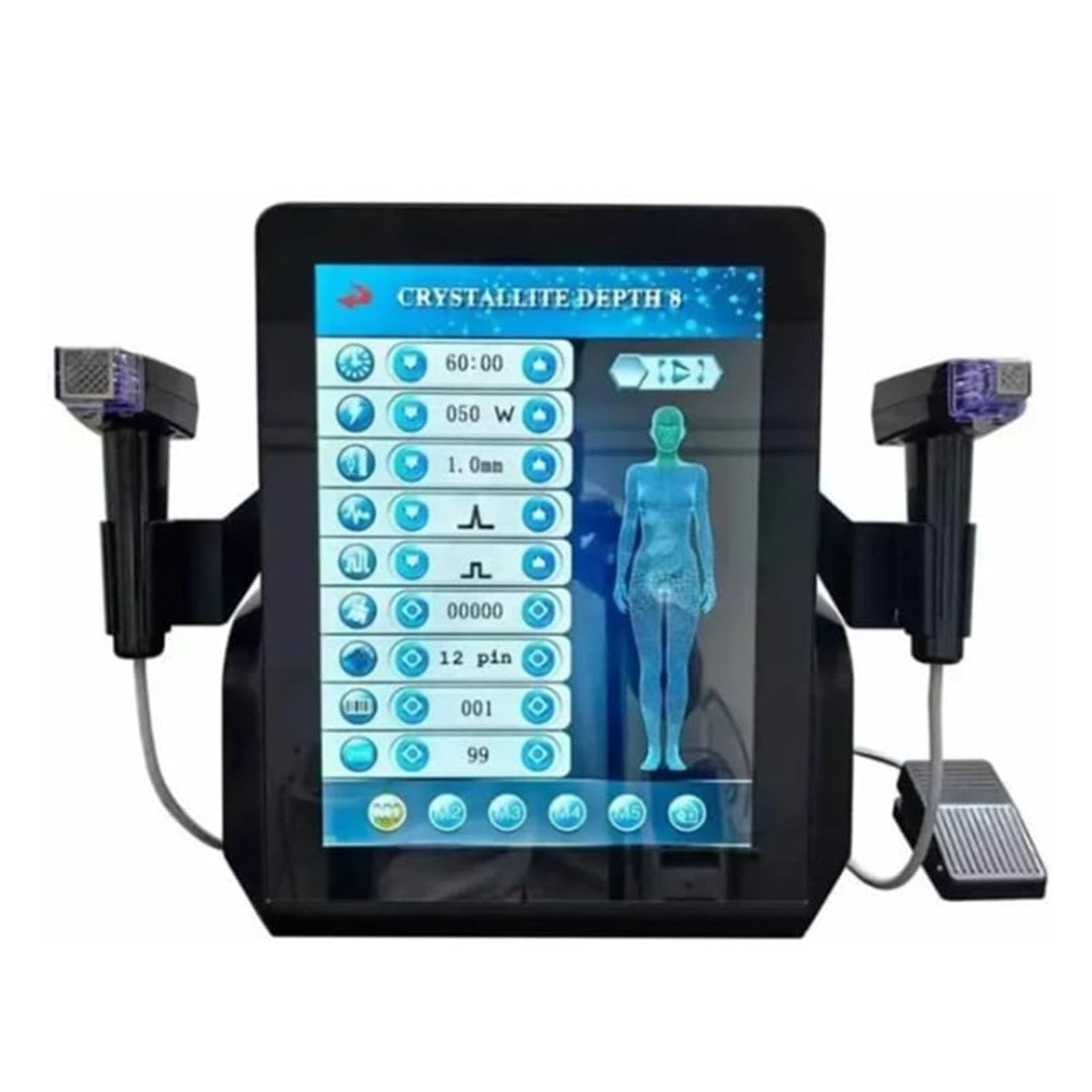 Dispositivo Viso A Radiofrequenza, Dispositivo Frazionario Micronee RF 2 In 1 Per La Rimozione Di Cicatrici Da Acne Su Viso E Corpo Macchina Per Stringere La Pelle Con Micro-Aghi Profondità RF 8 Mm