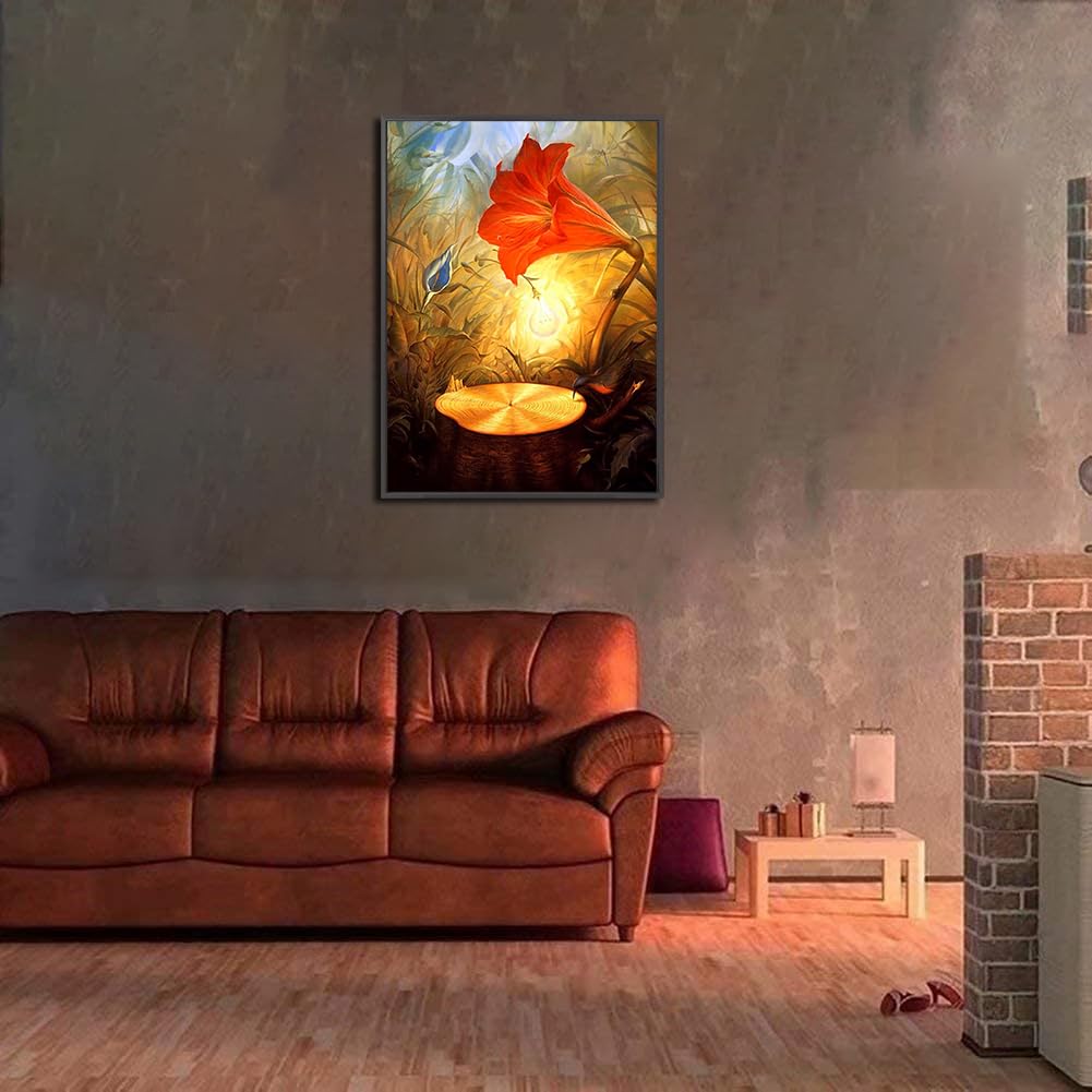 Amazon.com: BOHU ARTS Vladimir Kush Music Of The Woods Wall Art