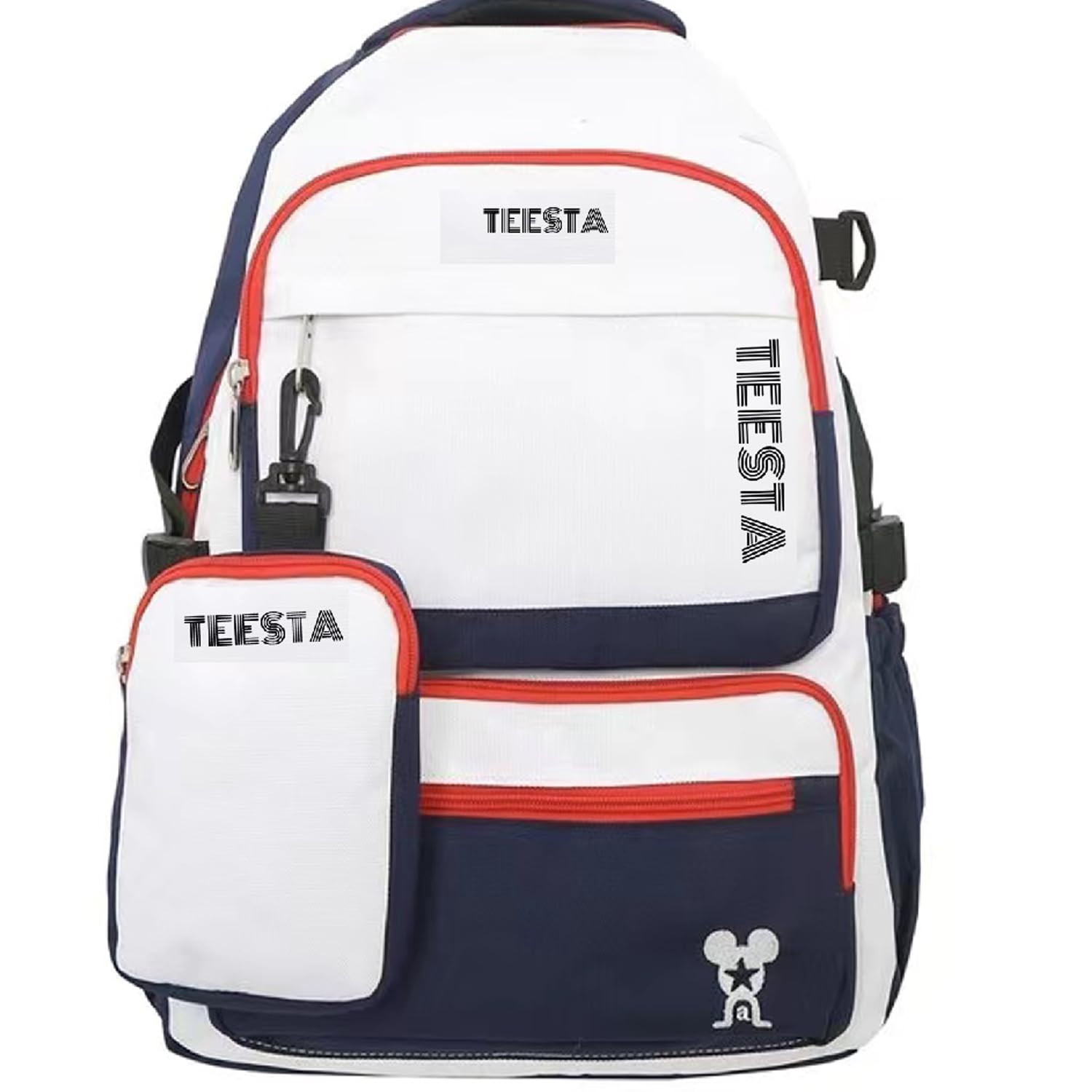 KRESHU Waterproof Large Capacity 17.5 Inch Backpack | Casual Laptop Rucksack for Teenage Girls, Fashion School Bag with Small Case for Men, Women, Students, Gym (Blue, 1-Pcs) (B0CDHDY9MR) Amazon Price History, Amazon Price Tracker