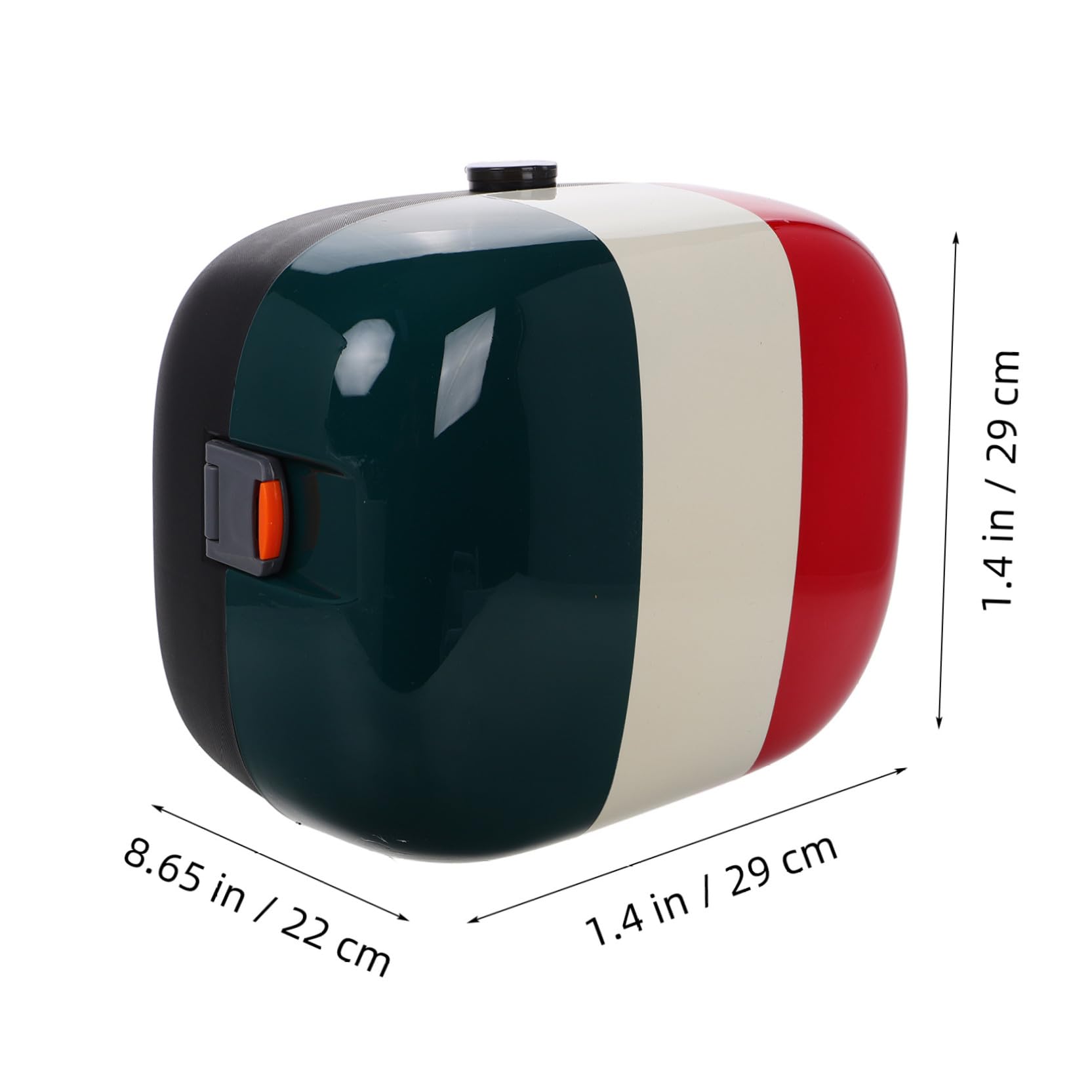 Tylny Kufer Do Motocykli z Mechanizmem Zabezpieczającym Uniwersalne Etui Rower Ochrona Antywłamaniowa Do Przechowywania Akcesoriów Motocyklowych