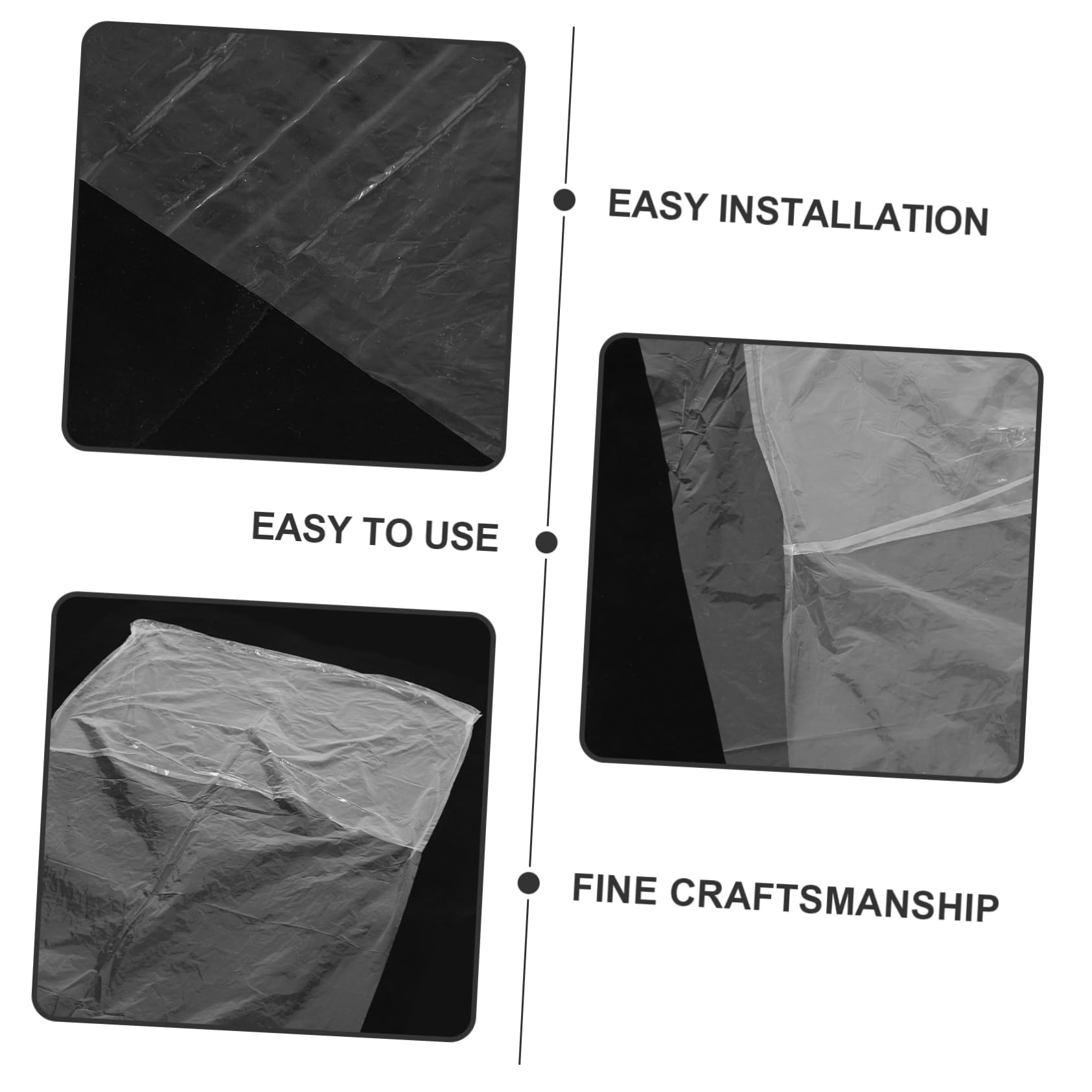 OUNONA Elastic Full Chair Covers 5pcs Set Disposable Anti-Scratch Dentist Supply Clean Environment