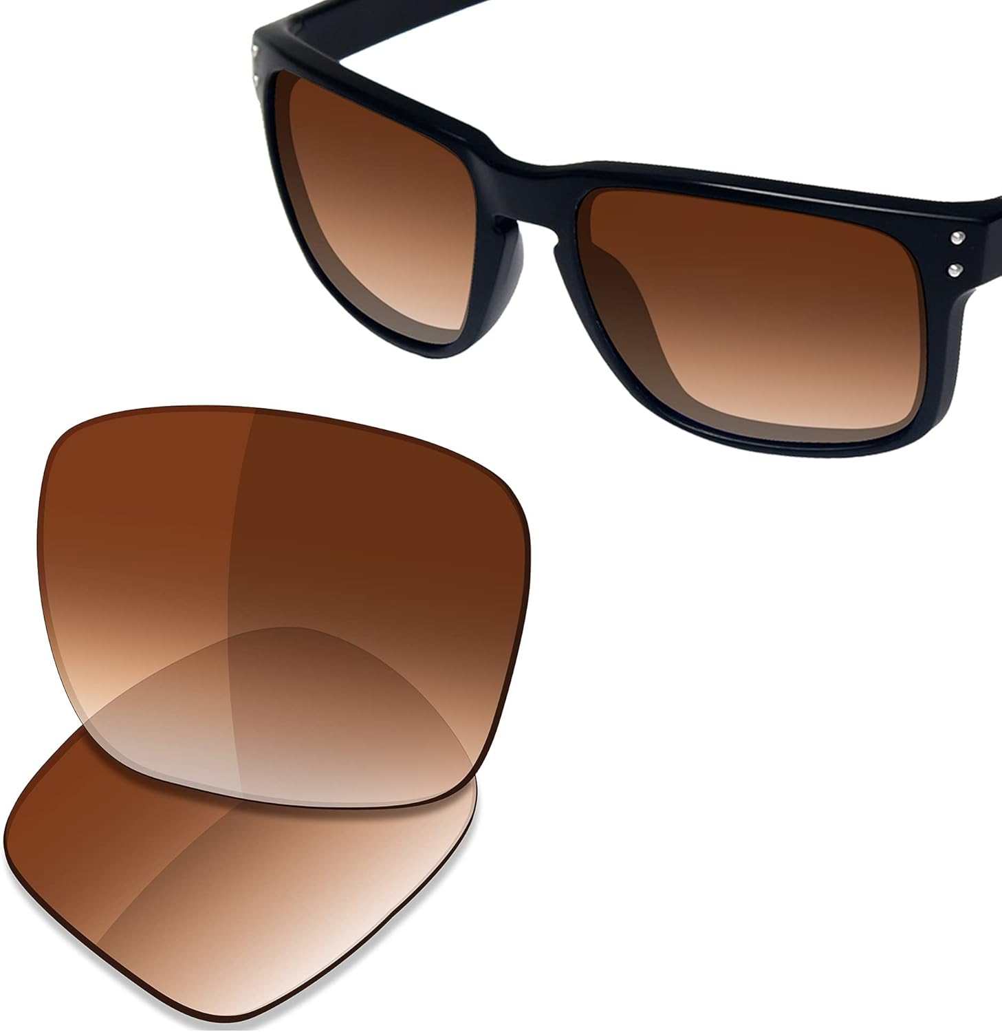 SAUCER Premium Replacement Lenses for Oakley Holbrook OO9102 | UV400 Protection, Anti-Scratch, Precise Fit & Enhanced Clarity