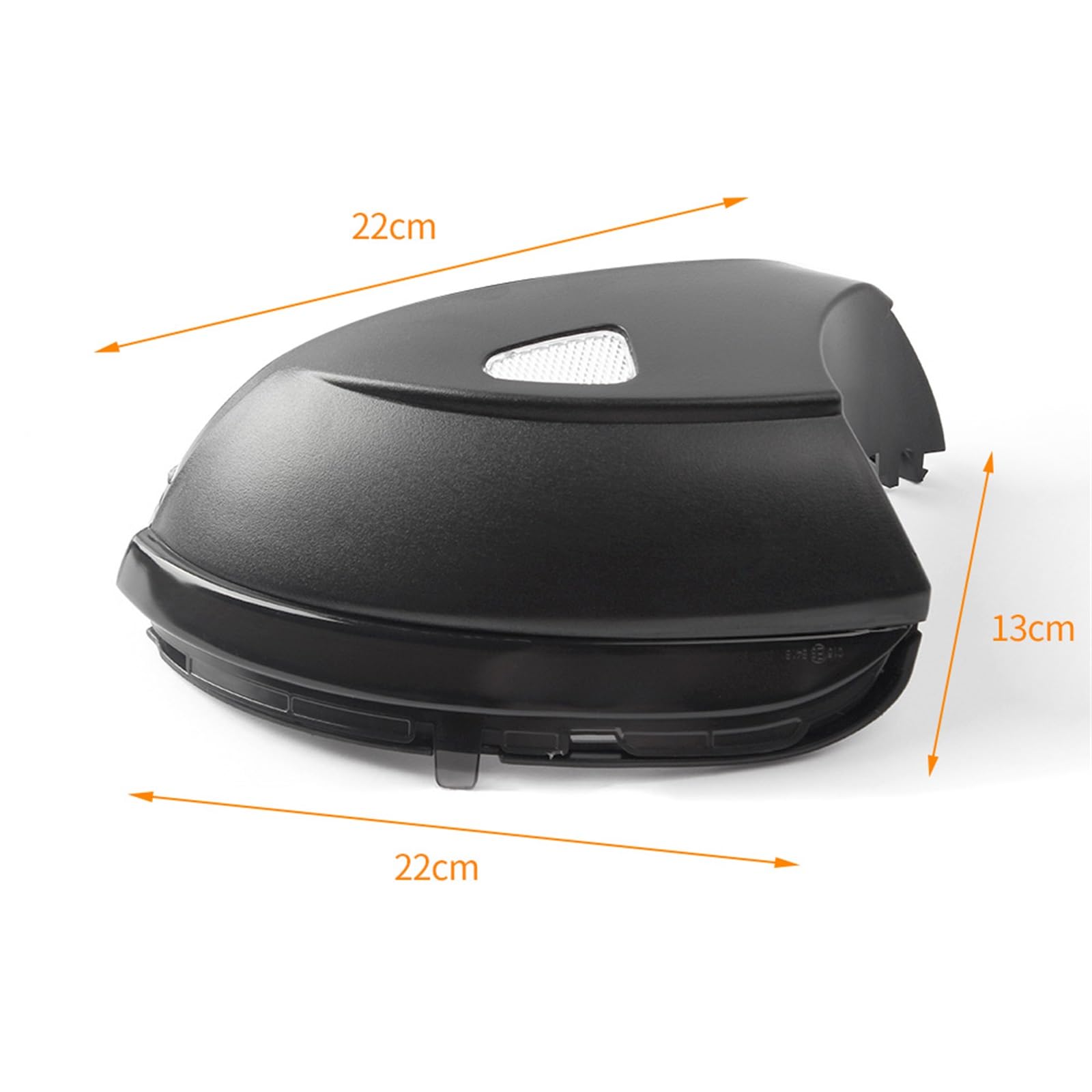 2 szt. Niebieski Emark Reaview lampka w lusterku, kierunkowskaz w lusterku bocznym migacz dynamiczny włączony kierunkowskaz, dla VW, dla Scirocco, MK3, dla Passata B7 CC Światło kierunkowskazu