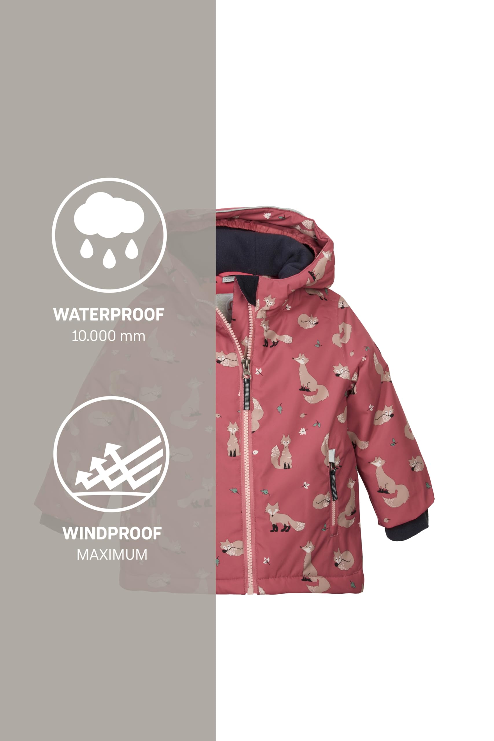 first instinct by killtec Fisw 29 Mns Ski Jckt Veste de ski/veste fonctionnelle avec capuche et jupe pare-neige Mixte bébé