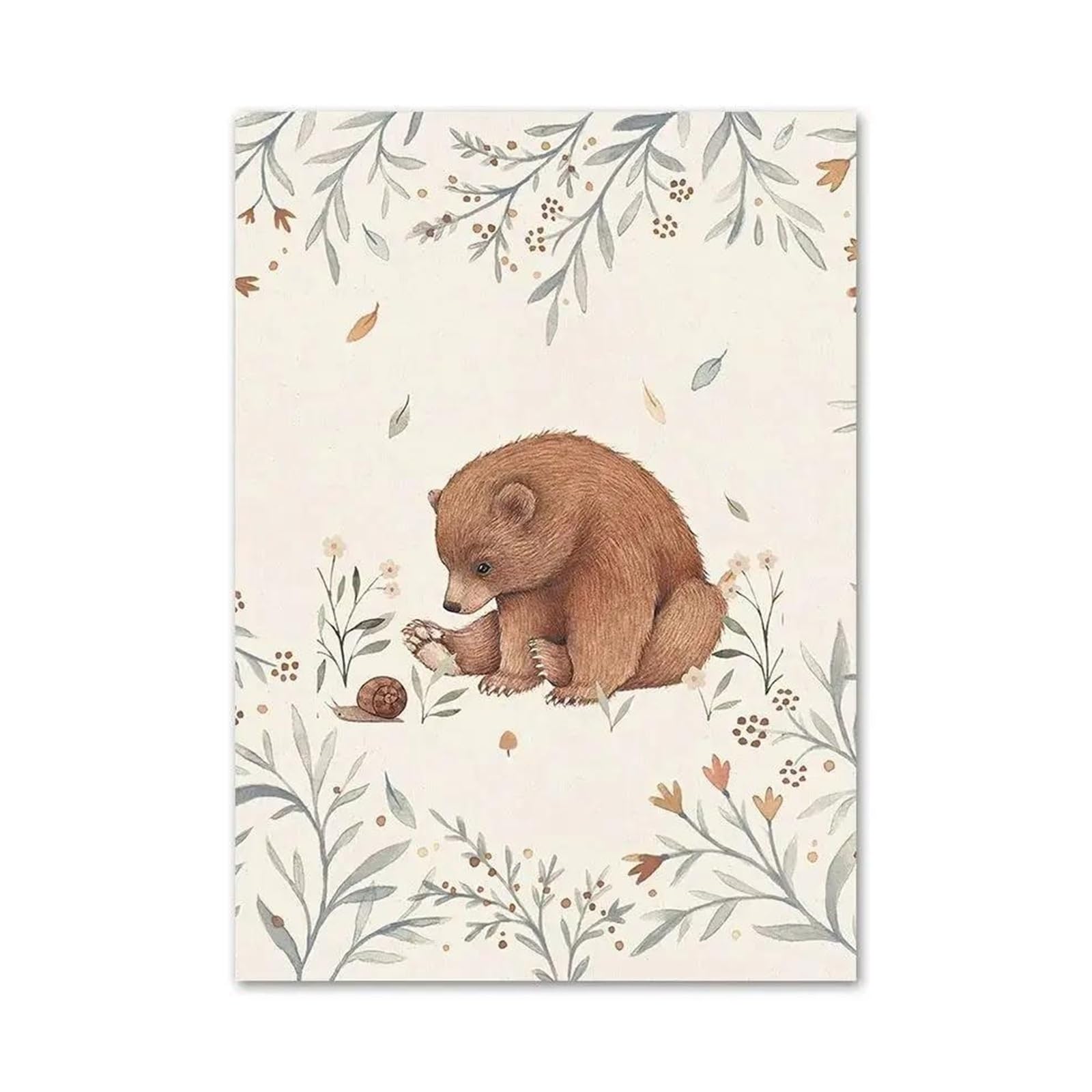 Poster animaux chambre bébé pour créer un espace doux plein de tendresse