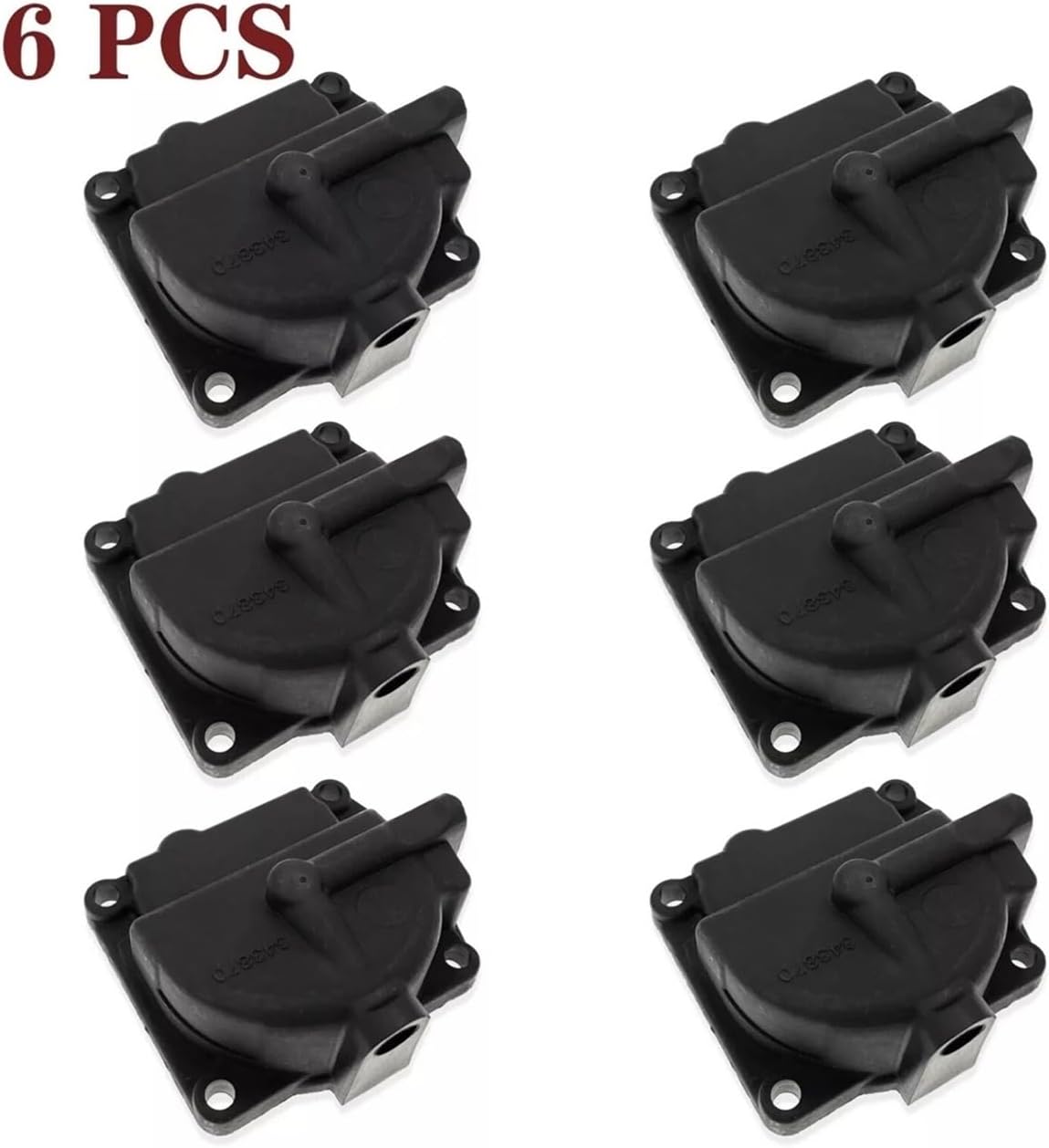 6Pcs Bowl Float Chamber Assembly Fit for Carburetor 433000/766418