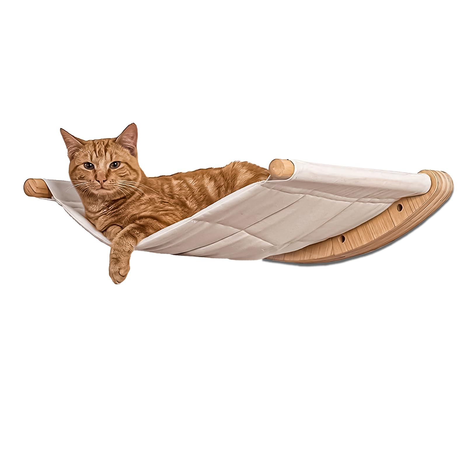 Amaca per gatti, scaffale da parete, per animali domestici Comfy letto da parete mobili da parete per arrampicata e sdraiarsi