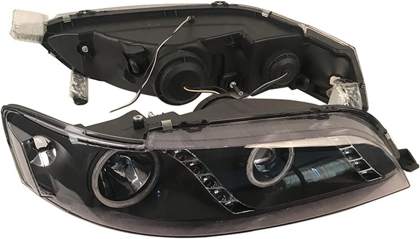 Car Headlight Compatible With T0yota MARK GX90 JZX90 LX90 Headlamp With Lens LED Daytime Running Light Integrated Black 1992 1993 1994 1995