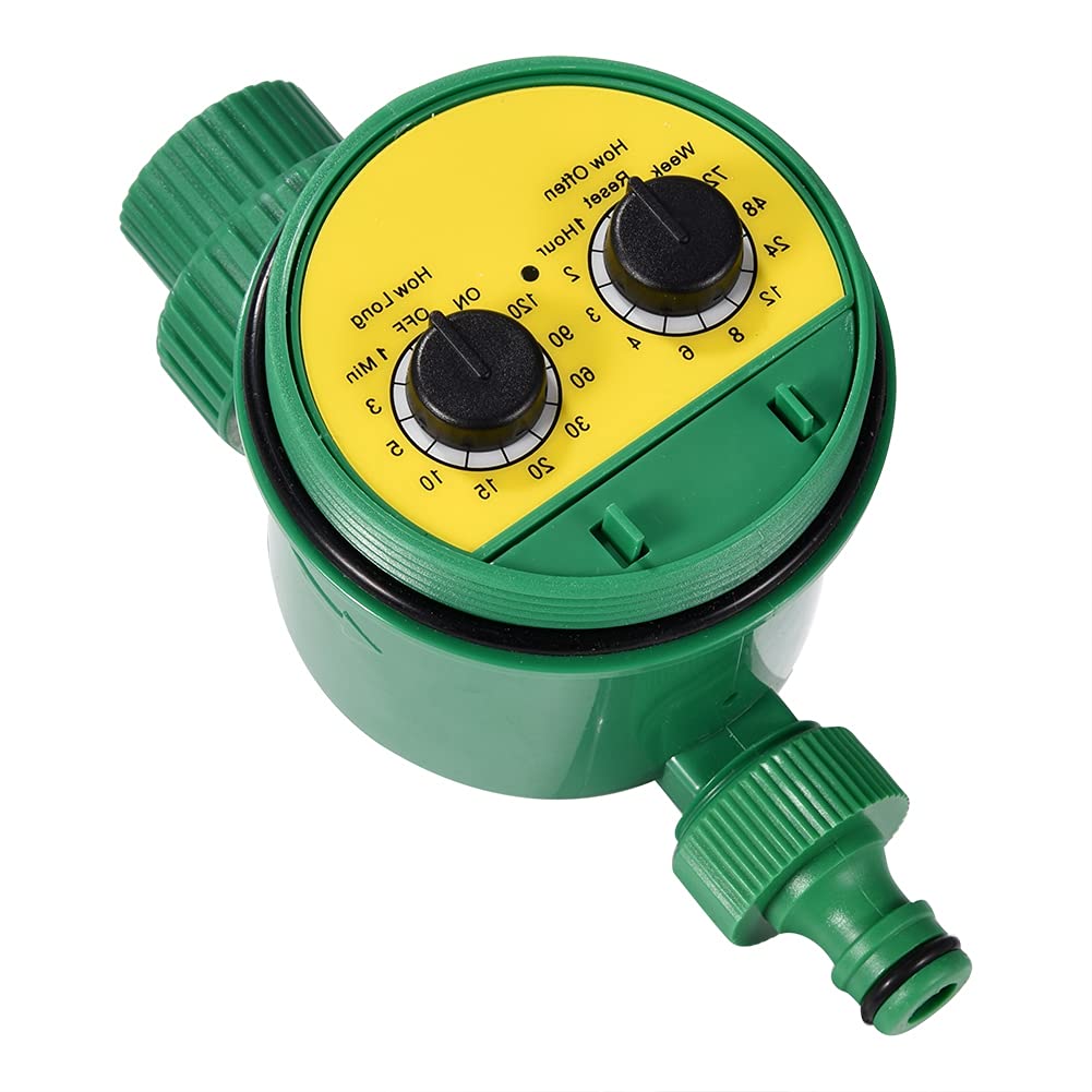 ciciglow Sprinkler Timer Watering Timer with Two Switch Irrigation timer for Watering Irrigation in Gardening and Agriculture durable plastic