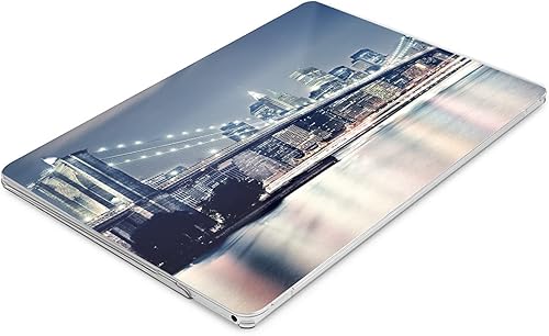 Miniatura 4 de Funda rígida compatible con MacBook Pro 16 14 M2 2023 M1 Pro 13 2022 Air 13 2021 Retina 2020 Mac 11 Mac 12 Nightlife Print Brooklyn NY Design City