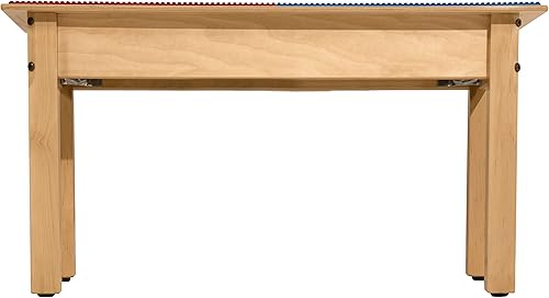 Miniatura 41 de Time-2-Play - Mesa de juego para niños, compatible con ladrillos Lego, madera contrachapada de abedul extra resistente, 35 pulgadas de ancho x 31