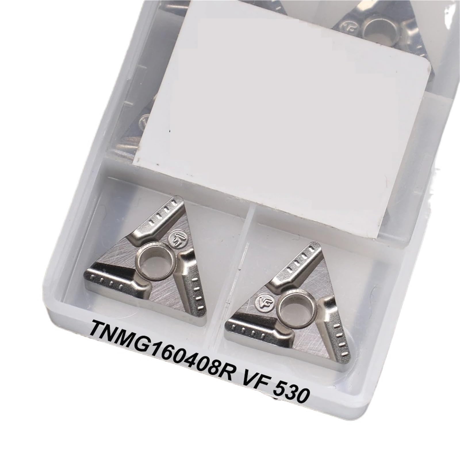 Plaquette TNMG160408R-VF 530 cermet pour tournage acier CNC