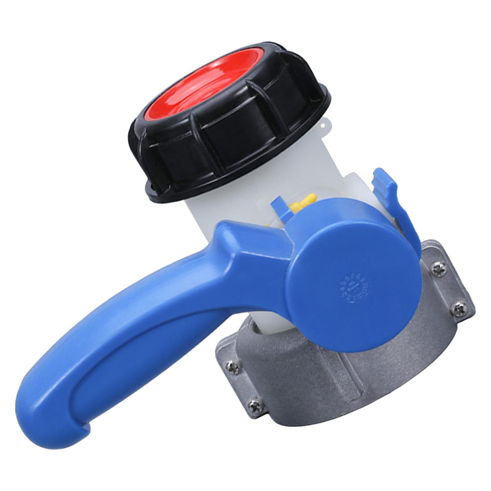Vanne Papillon IBC 1000 L offrant Un contrôle Durable des fûts de Stockage de liquides et résistante à la Corrosion. Convient pour aux vannes d'irrigation Jardin et pour aux milieux