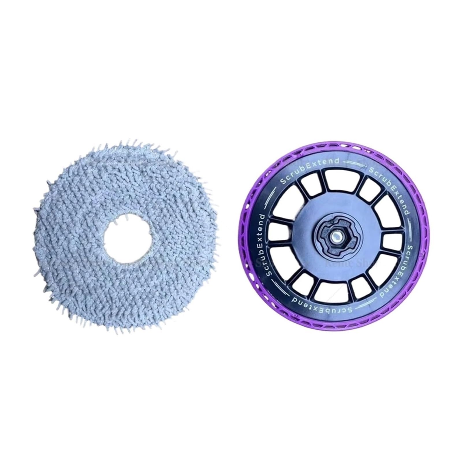 FCOIN Robot Vacuum Cleaner Mop Holder Pad,Compatible For Eureka,J15 Pro Ultra Mop Bracket Replacement Parts Spare(1 Holder 1 Pad)