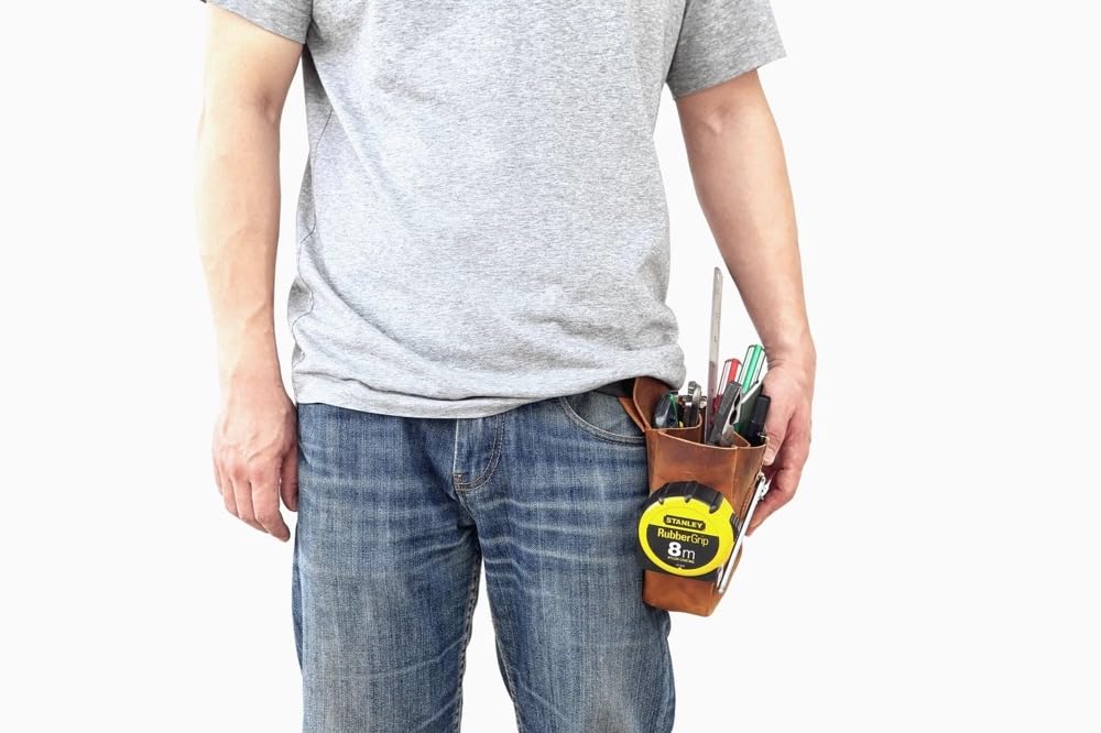 Amazon.co.jp: レザー マルチツールホルダー 本革 治工具収納