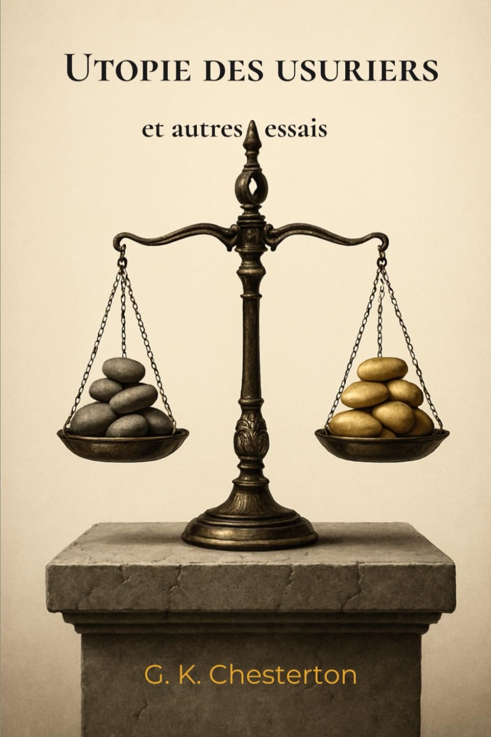 Utopie des usuriers: et autres essais (traduit)