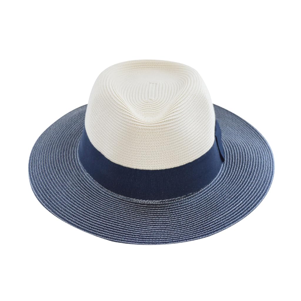 Naledi Fedora Femme Chapeau de Soleil Anti UV M/58cm Taille Régable