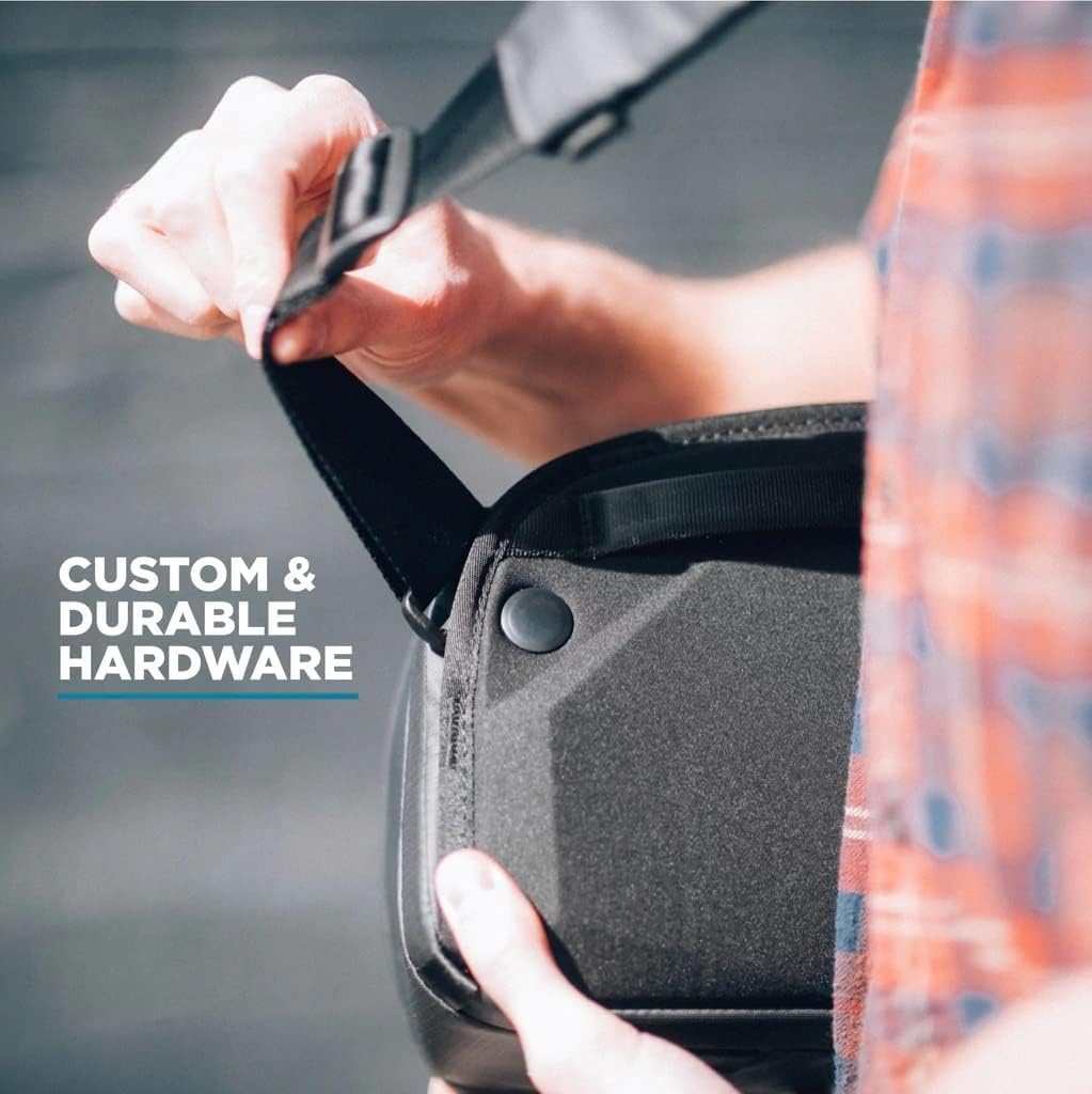 NOMATIC McKinnon Camera Sling 8L: Versatile Camera Bag for Photographers with Quick Access, Secure Storage for Mirrorless or DSLR Camera, Lightweight Crossbody Sling & External Tripod Attachment - Image 6