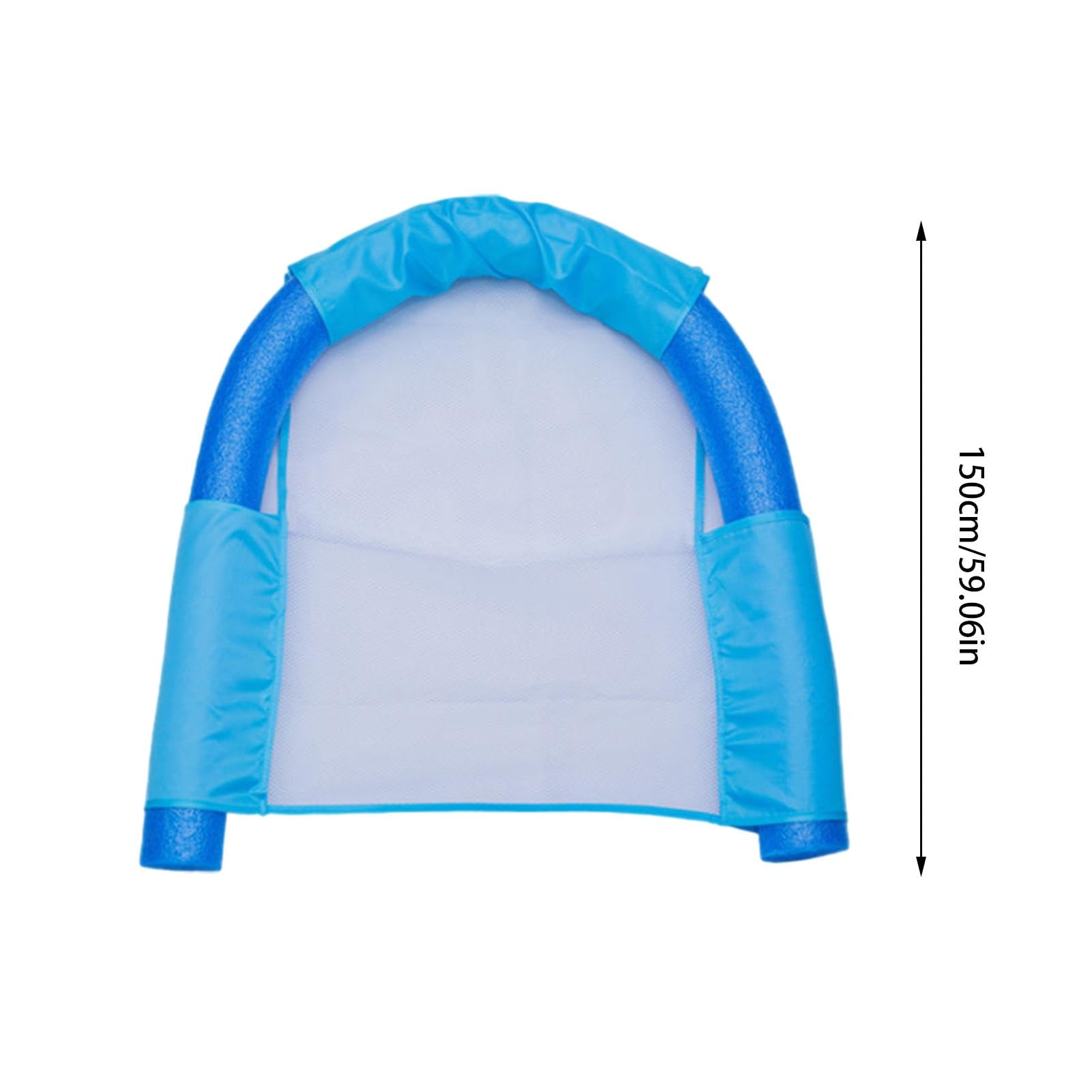 Pool Noodle Chair - Floating Pool Lounge Chair | Portable Floating Pool Chair | Pool Lounge Chair Float | Chair Floats for Adults | Pool Noodle Float Chair for Swimming Game Lake River Poo