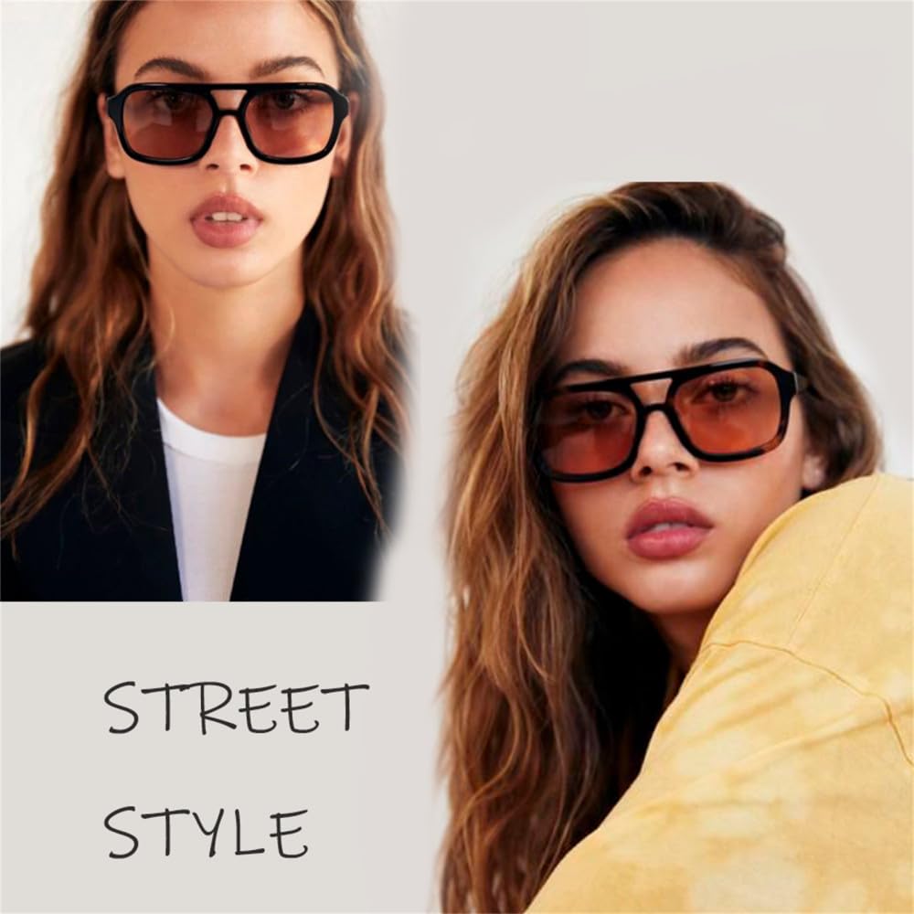 Occhiali da sole quadrati da donna Occhiali da sole in acetato bianco per uomo Occhiali grandi tonalità
