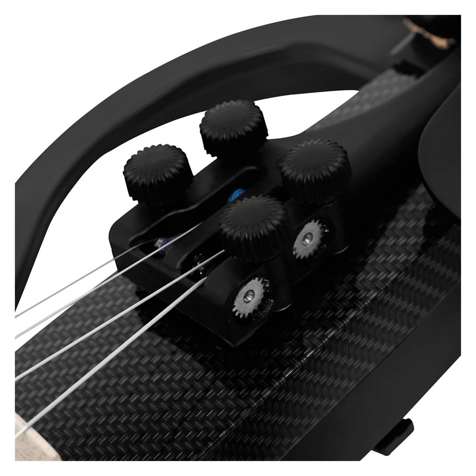 Violino Elettrico 4/4 Con Corpo In Fibra Di Carbonio ABS E Accessori Per Strumento A Corda Violino
