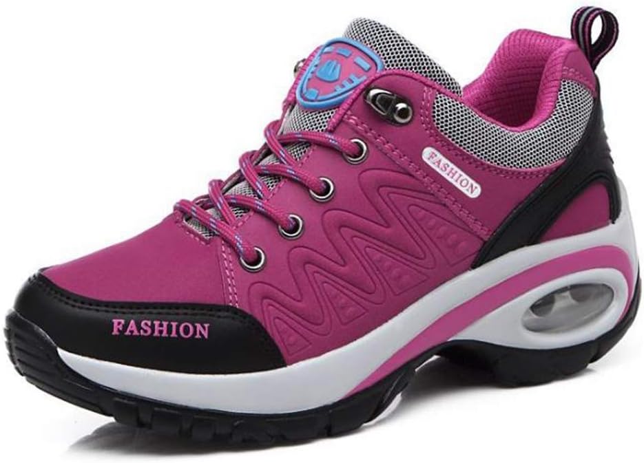 MIOKE Women's Casual Walking Running Sport Shoes Waterproof Non-Slip Trail Backpacking Outdoor Hiking Shoes