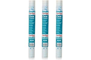 Con-Tact Brand Clear Contact Paper Roll for Books and Documents