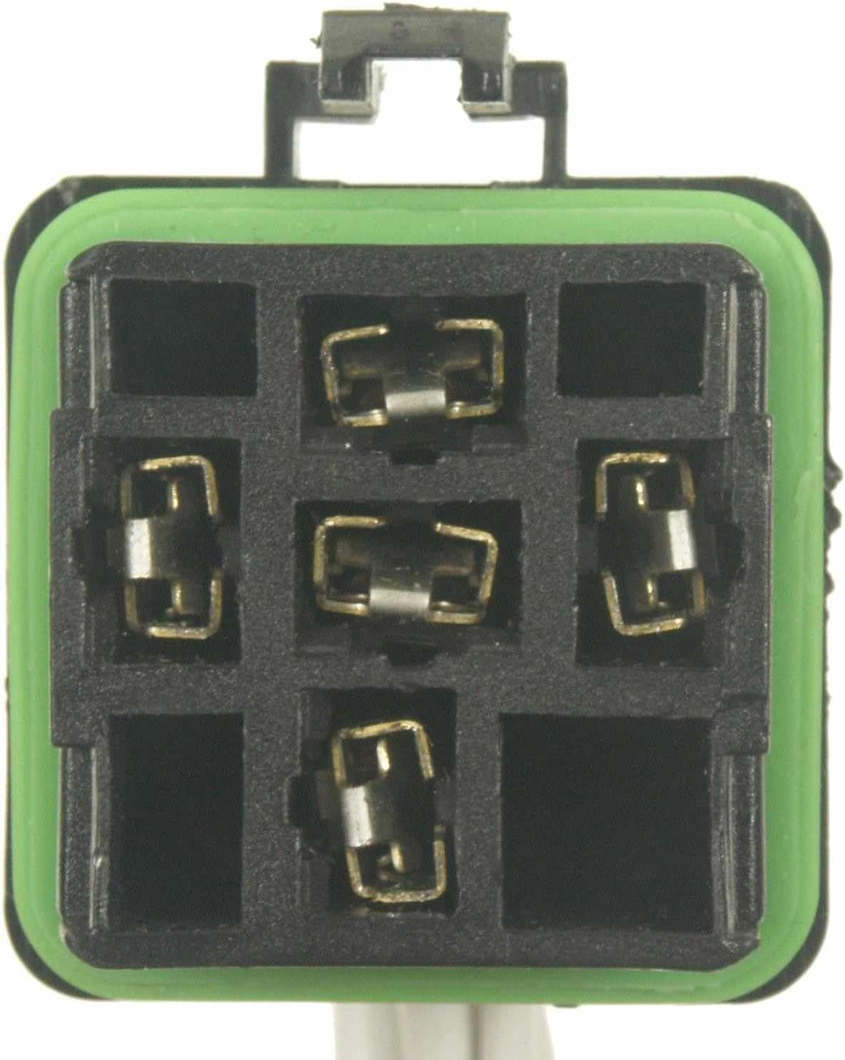 Replacement HVAC Blower Motor Relay Connector for 1980-1996, 1999-2002, 2005-2014, 2016 Buick, Cadillac, Chevrolet, Chrysler, Dodge, GMC, Jeep, Nissan, Oldsmobile, Pontiac, Ram