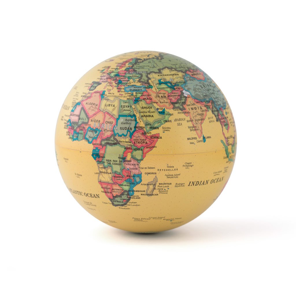 Balvi Globo terráqueo Magic Gira 360º Plástico PS 14cm