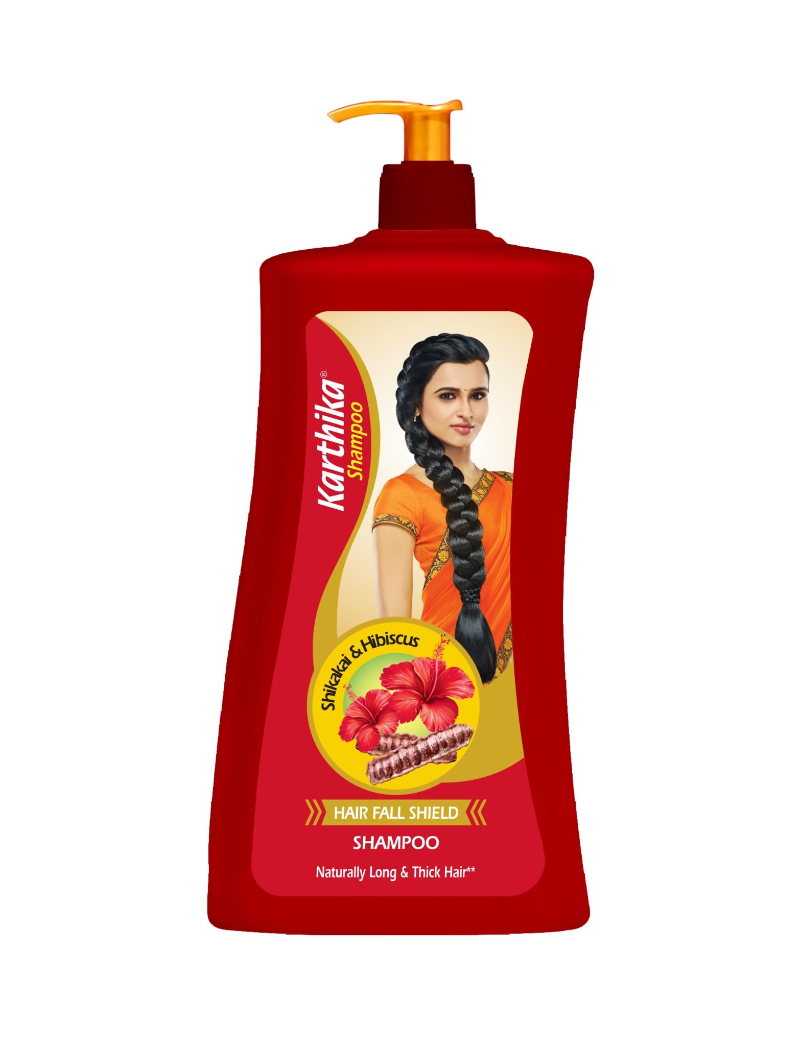 Karthika Hairfall Shield Shampoo with Shikakai & Hibiscus – 1L | Herbal Anti-Hairfall Shampoo for Strong & Healthy Hair | Natural Care for Men & Women-image-22