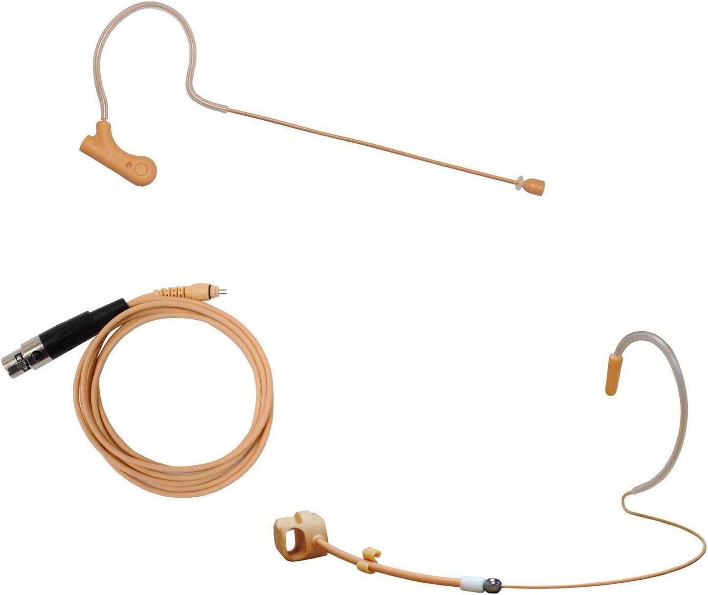 U-VOICE UVS-70D-SH4 Earhook Headset Mic with Detachable Cable for Shure Wireless Microphone System