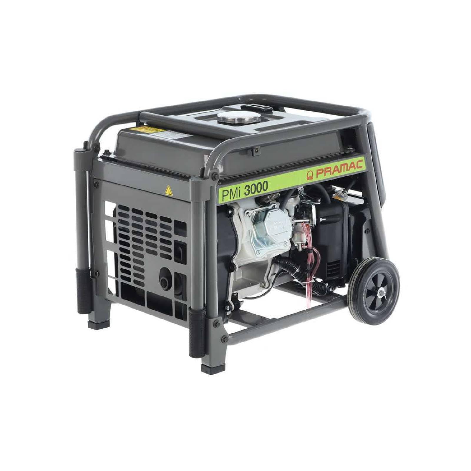 La zappa Generatore ad inverter "PMI 3000" motore OHV monofase con funzionamento a benzina ed avvio a strappo 3000 W