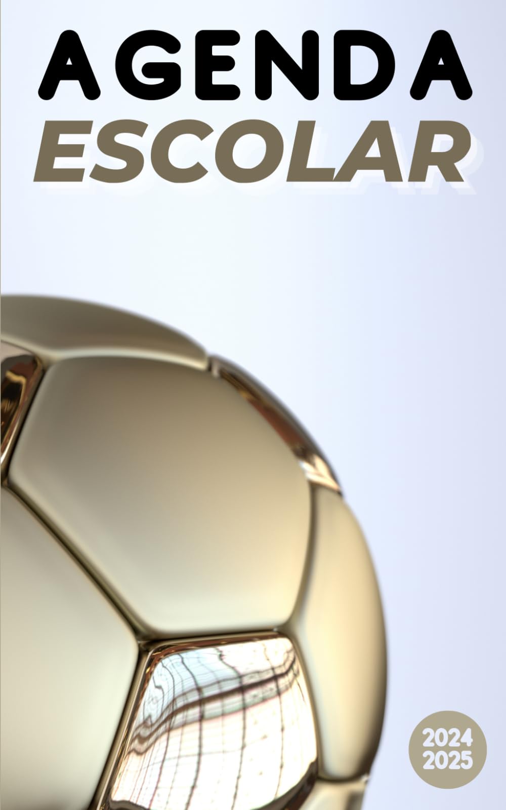 Agenda escolar 2024-2025 futbol: Planificador diario Para aficionados al fútbol | 2 dia por pagina para niñas y niños | material escolar Ideal para Estudiantes de Primario colegio secundaria