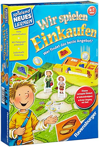 Wir spielen Einkaufen: Wer findet das beste Angebot?