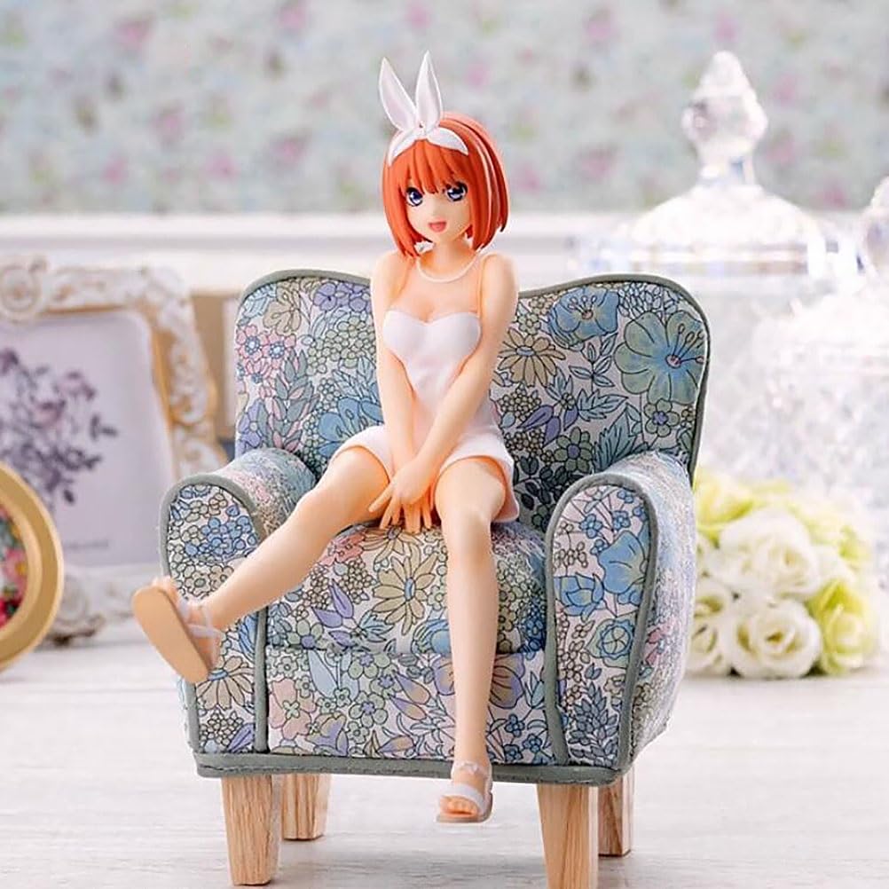 The Quintessential Quintuplets Action Figure da collezione, statua di Yotsuba, in PVC ecologico, adatta per casa, ufficio, scrivania, ornamenti decorativi, giocattolo